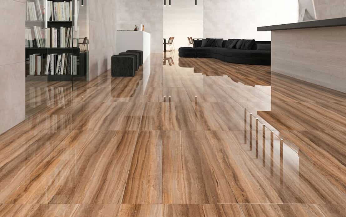 تصویر 4 از سرامیک پرسلان طرح چوب باز آفرینی ارگانیک